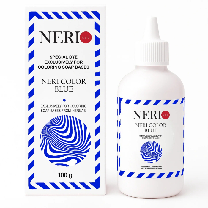 Colorant Albastru pentru Bază de Săpun Handmade NERI COLOR 100 g [1]
