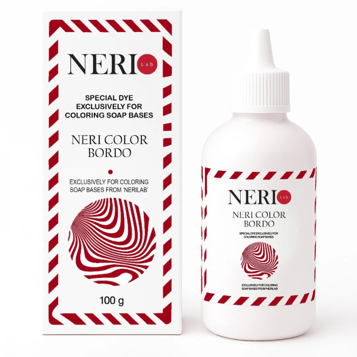 Colorant bordo  pentru Bază de Săpun Handmade NERI COLOR 100 g [1]
