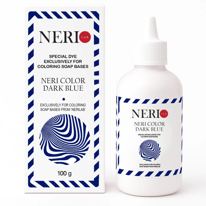 Colorant ALBASTRU INCHIS pentru Bază de Săpun Handmade NERI COLOR 100 g [1]