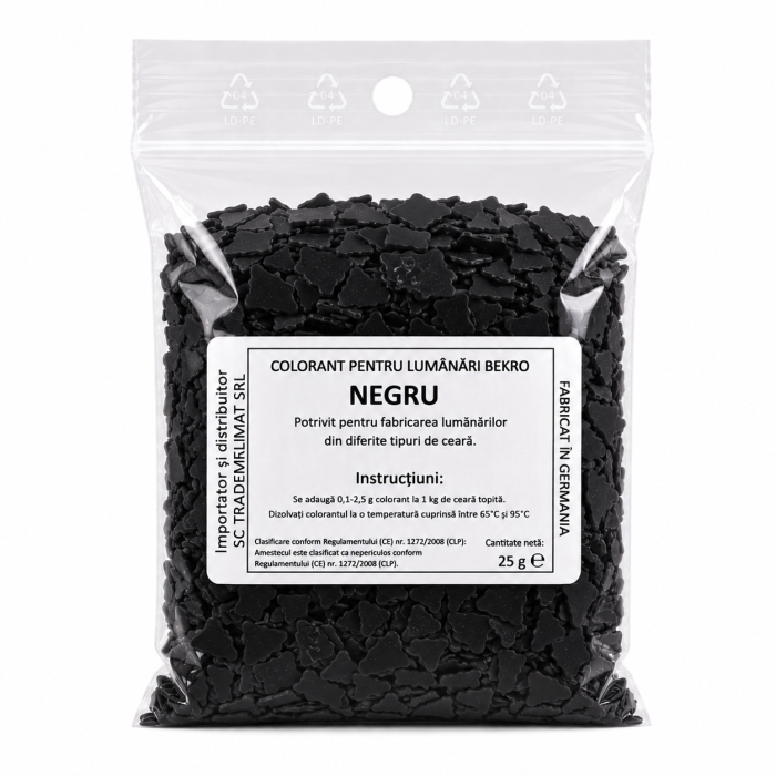 Colorant Lumanari Bekro - Negru, 25 g [2]