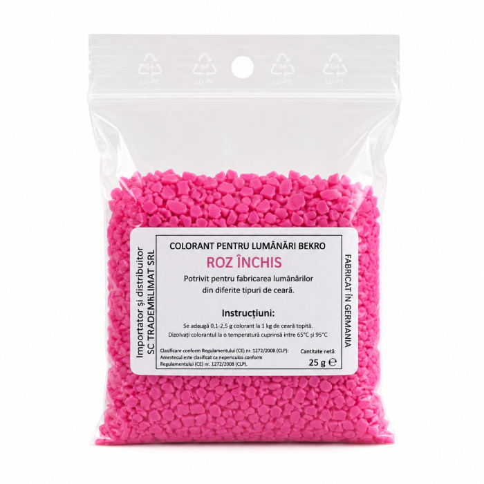 Colorant Lumanari Bekro - Roz Inchis, 25 g [2]