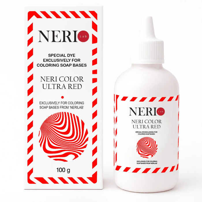 Colorant ULTRA ROSU pentru Bază de Săpun Handmade NERI COLOR 100 g [1]