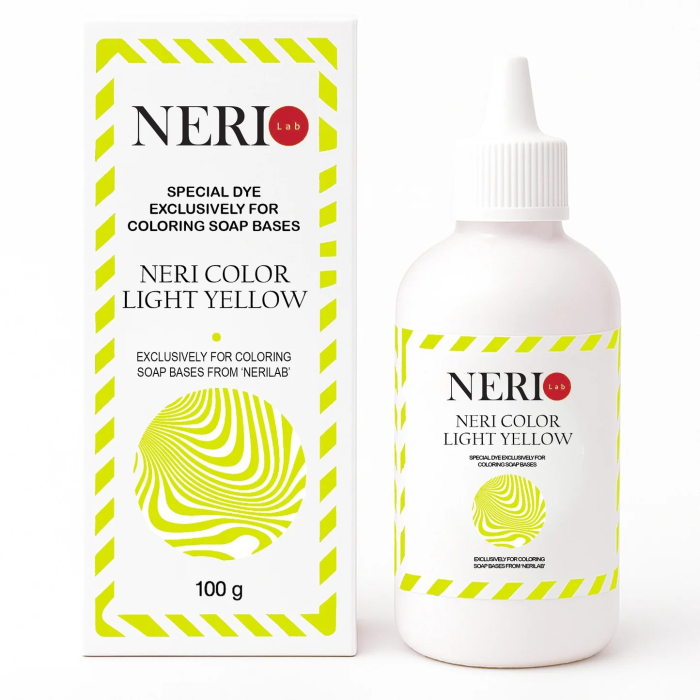 Colorant GALBEN DESCHIS pentru Bază de Săpun Handmade NERI COLOR 100 g [1]