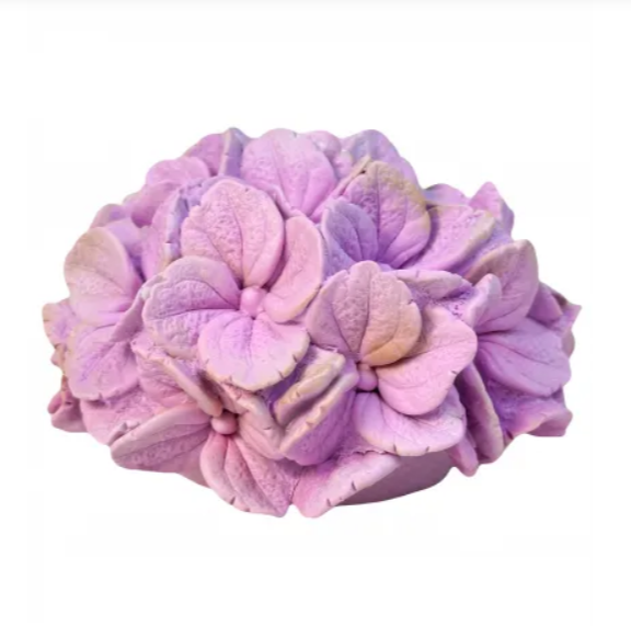 Matrita de Silicon - Floare Hortensie, 10.5 x 7 cm [6]