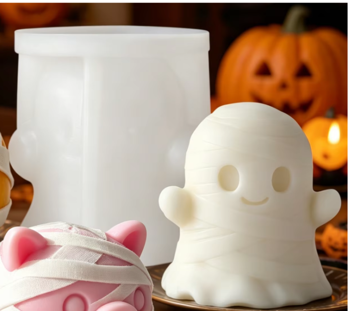 Matrita silicon pentru lumanari Halloween [4]