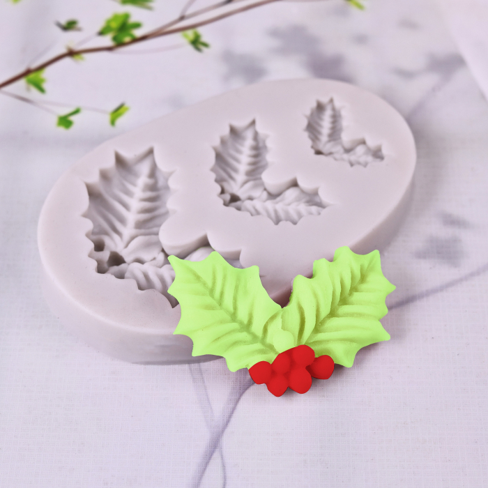 Matriță din silicon pentru lumânări de Crăciun – model decorativ de iarnă [2]