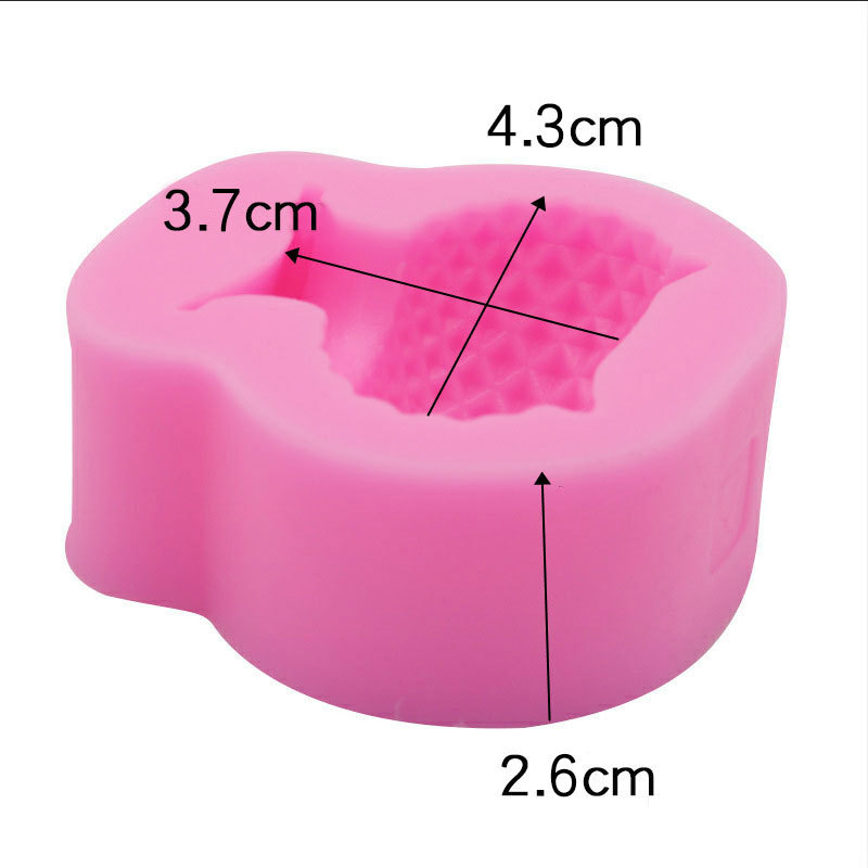 Matrita de silicon ghiveci, Milmatt, Model Vaza mica, silicon premium, reutilizabil, potrivit pentru praf ceramic, gips, ipsos, ciment, 3, 7 x 4, 3 x 2, 6 cm [2]