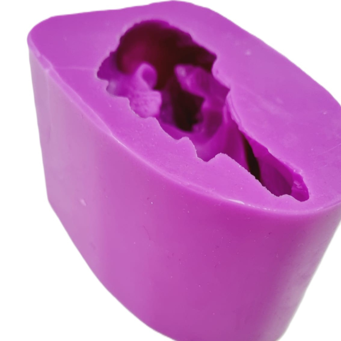 Matrita de silicon, Milmatt, Bebelus in aripi, pentru sapun si lumanari [2]