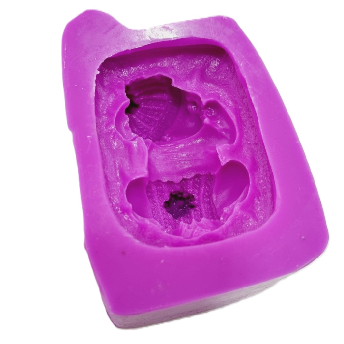 Matrita de silicon, Milmatt, Bebelus pe Perna 2, pentru sapun si lumanari [3]