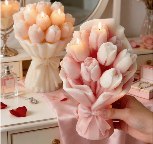 Matrita de silicon, Milmatt, Buchet Lalele 4 [3]