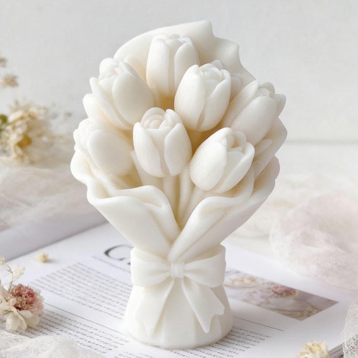 Matrita de silicon, Milmatt, Buchet Lalele 4 [4]