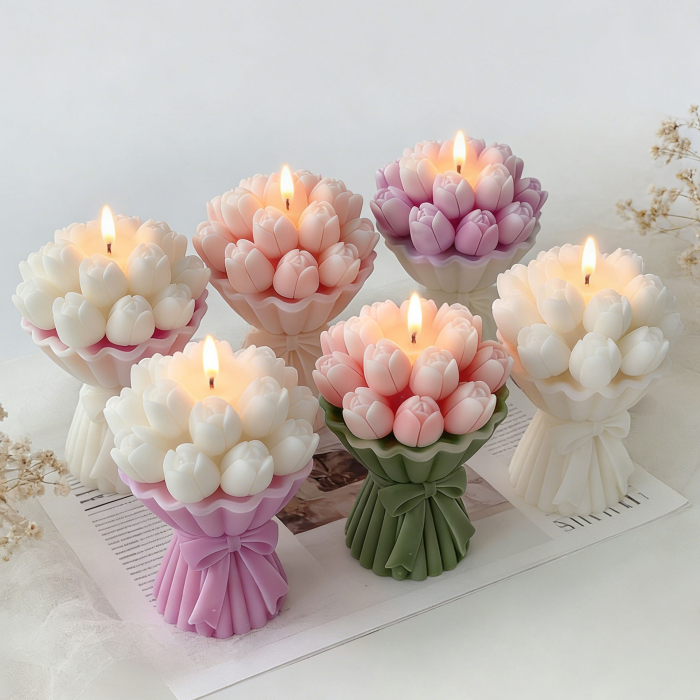 Matrita de silicon, Milmatt, Buchet Lalele 5 [6]