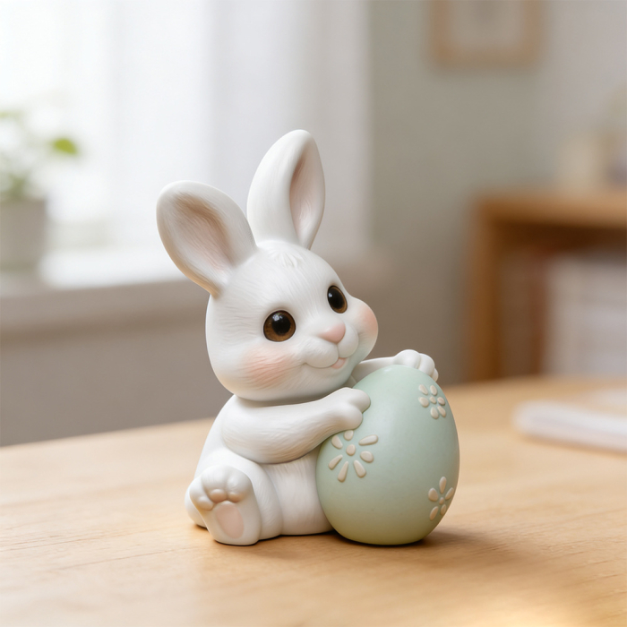 Matrita de silicon, Milmatt, Iepuras cu Ou de paste [4]