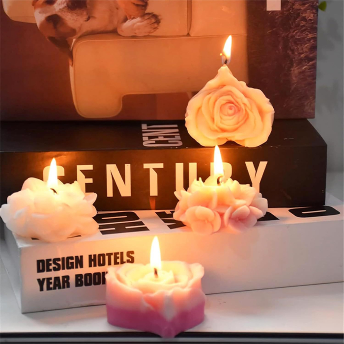 Set 9 matrite flori, Milmatt,  pentru lumanari [3]