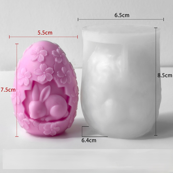 Matrita de silicon, Milmatt, Ou paste cu un iepuras [2]