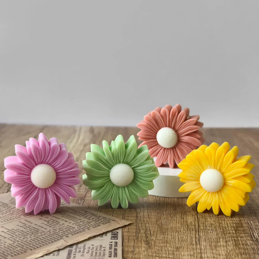 Matrita de silicon, Milmatt, Margareta, 73 x 68 x 30 mm [4]