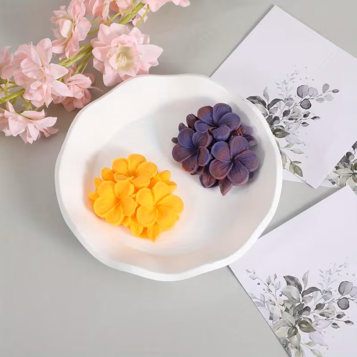 Matrita de silicon, Milmatt, Floare Plumeria  7 x 6.5 x 2.1cm [4]