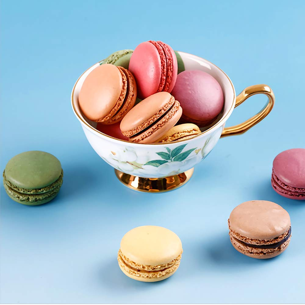 Matrita de silicon, Milmatt, Model 6 Macarons, pentru lumanari, silicon alimentar, non toxic, 130 x 87 mm [3]