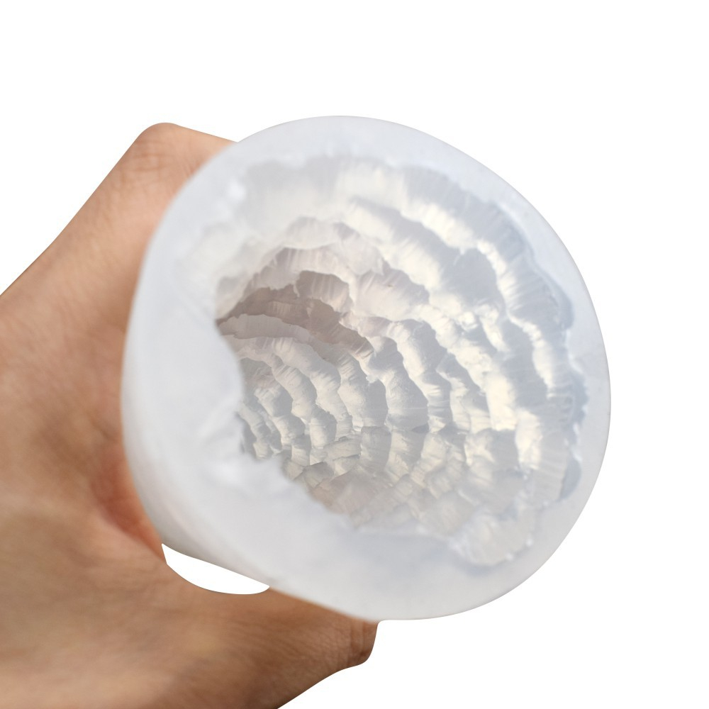 Matrita de silicon, Milmatt, Model Brad Clasic, pentru lumanari, silicon alimentar, non toxic, 14 x 7 cm [10]