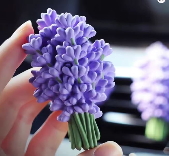 Matrita de silicon, Milmatt, Buchet Lavanda, 71 x 42 x 20 cm [4]