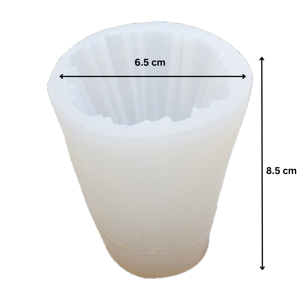 Matrita de silicon, Milmatt, Model Mireasa, pentru lumanari, silicon alimentar, non toxic, 85 x 65 mm [2]