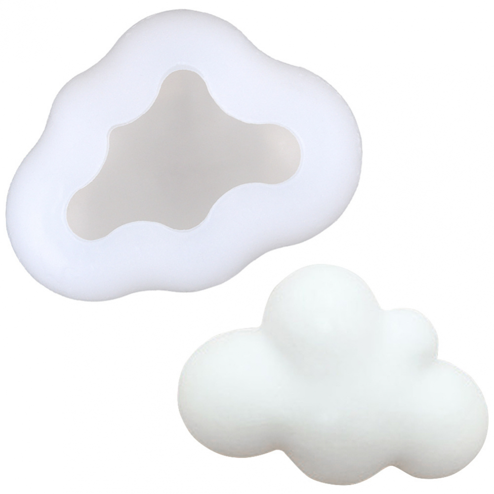 Matrita de silicon, Milmatt, Model nor, pentru lumanari, silicon alimentar, non toxic, 8 x 6 cm [5]