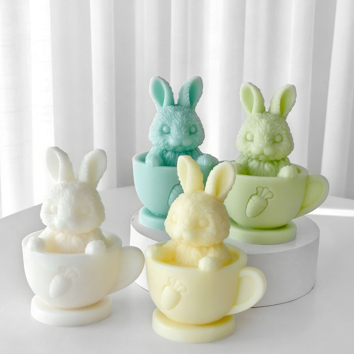 Matrita de silicon, Milmatt, Iepuras in ceasca [4]