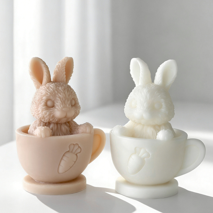 Matrita de silicon, Milmatt, Iepuras in ceasca [2]