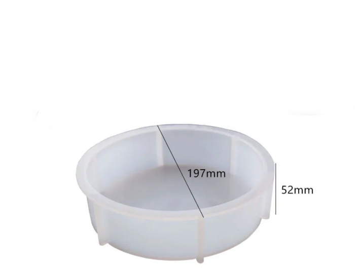 Matrita de silicon, Milmatt, pentru rasina epoxidica, forma ROTUNDA [5]