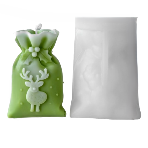 Matrita de silicon, Milmatt, Sac Craciun cu Ren [1]