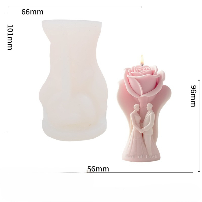 Matrita de silicon, Milmatt, Miri cu trandafir [3]