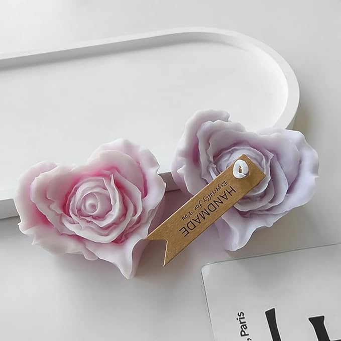 Matrita de silicon, Milmatt, Inima Trandafir 2 [3]