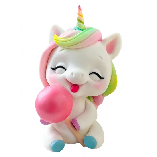 Matrita de Silicon - Unicorn cu Acadea, 8,5 x 5 cm [4]