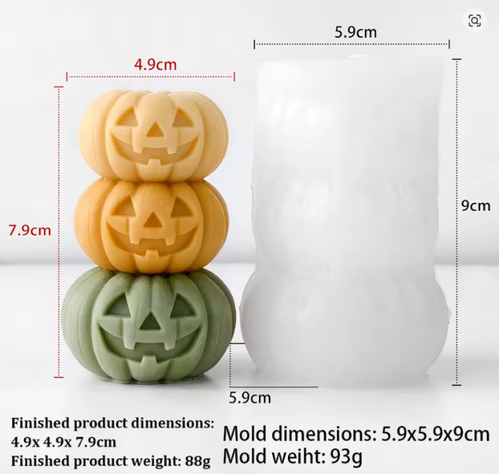Matrita silicon pentru lumanari Halloween [3]