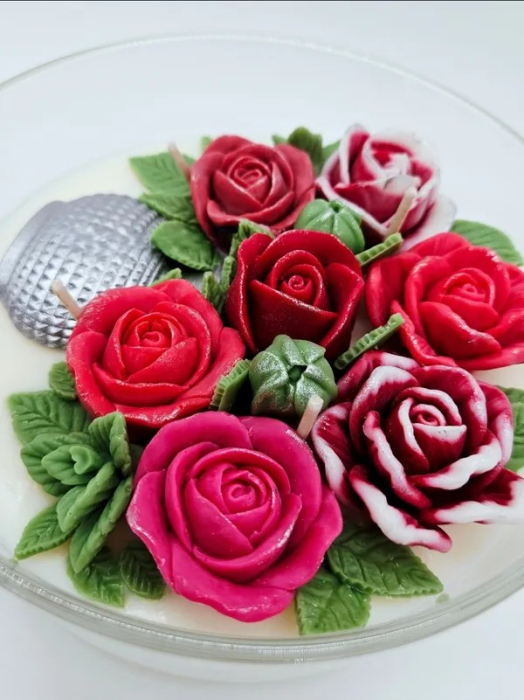 Matrita din silicon alimentar premium, Orientalia,  pentru lumânări, săpun și deserturi [4]