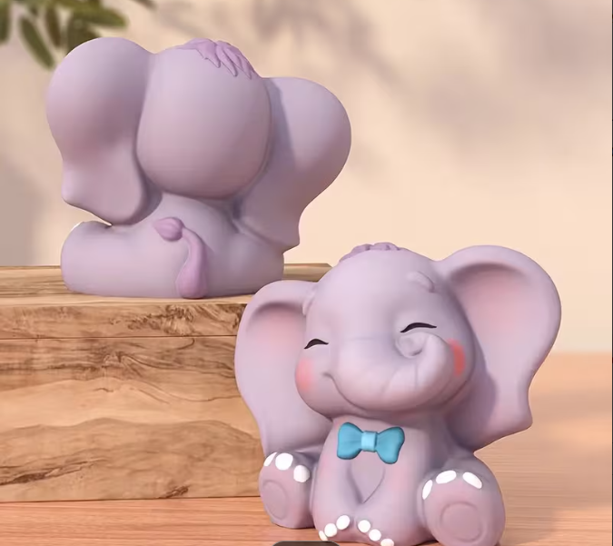 Matrita din silicon, Milmatt, Elefant cu papion [2]