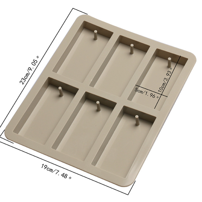 Matrita din silicon, Milmatt, Tava dreptunghiulara Odorizante, 23 x 19 cm [3]