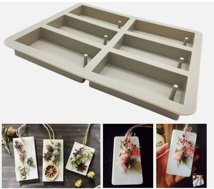 Matrita din silicon, Milmatt, Tava dreptunghiulara Odorizante, 23 x 19 cm [5]