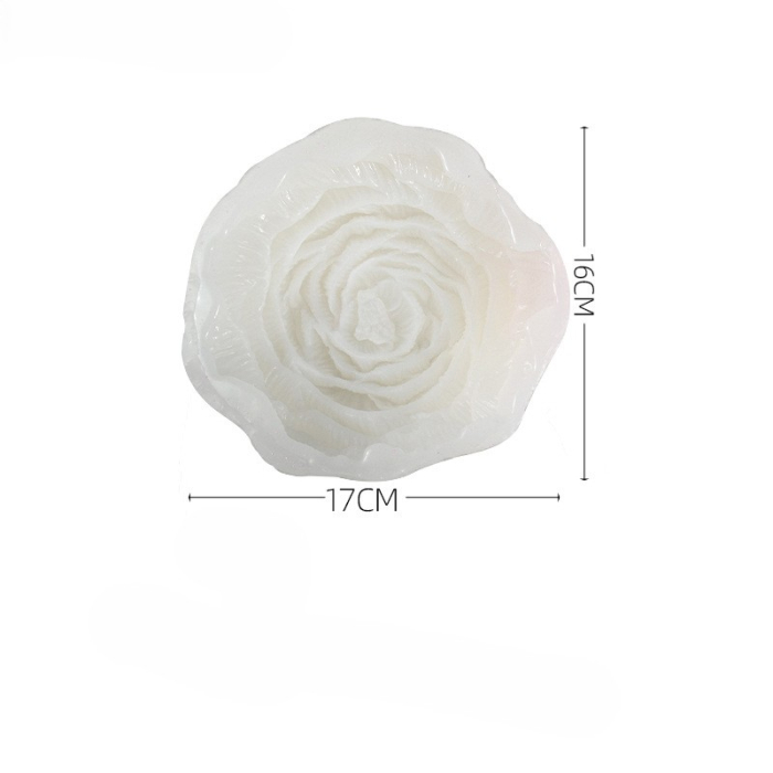 Matrita din silicon, Milmatt, Bujor Extra Large, 17 x 16 cm [7]