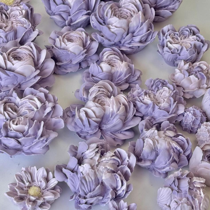 Matrita din silicon, Milmatt, Trandafir Austin 1, 70 x 35 mm [3]