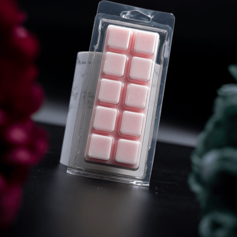 Ambalaj plastic pentru tablete din ceara parfumate, Milmatt, clamshell wax melt, 10 celule, capacitate 50g [7]