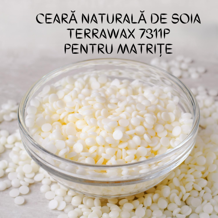 Ceara Naturala de Soia și Parafina pentru Matrite TERRAWAX E7311P [1]