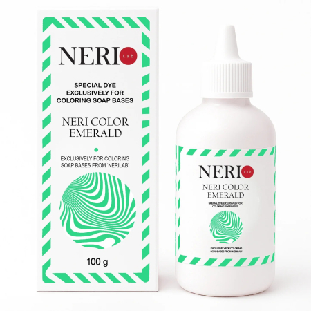 Colorant baza de sapun - Colorant SMARALD pentru Bază de Săpun Handmade NERI COLOR 100 g