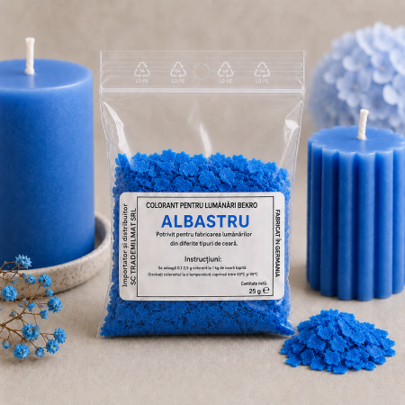 Colorant Lumanari - Colorant Lumanari Bekro - ALBASTRU, 25 g
