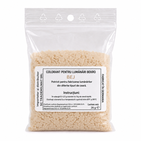 Colorant Lumanari Bekro - Bej, 25 g [1]