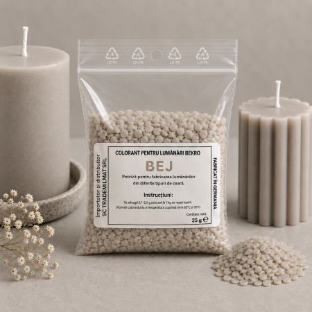 Colorant Lumanari - Colorant Lumanari Bekro - Bej, 25 g