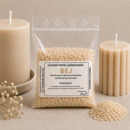 Colorant Lumanari - Colorant Lumanari Bekro - Bej, 25 g