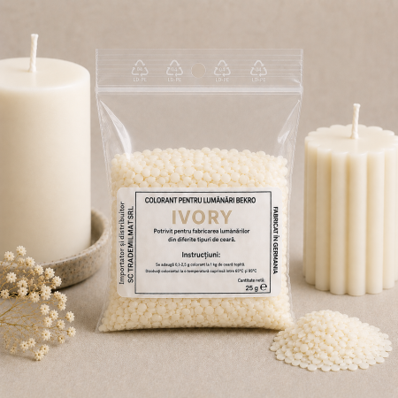Colorant Lumanari - Colorant Lumanari Bekro - Ivory