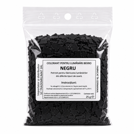Colorant Lumanari Bekro - Negru, 25 g [1]