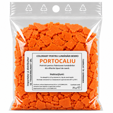 Colorant Lumanari Bekro -Portocaliu, 25 g [1]